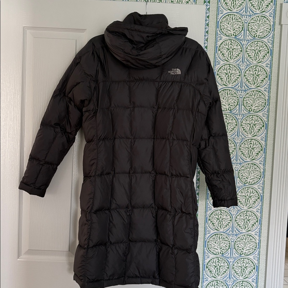 The North Face Long Black Down Jacket